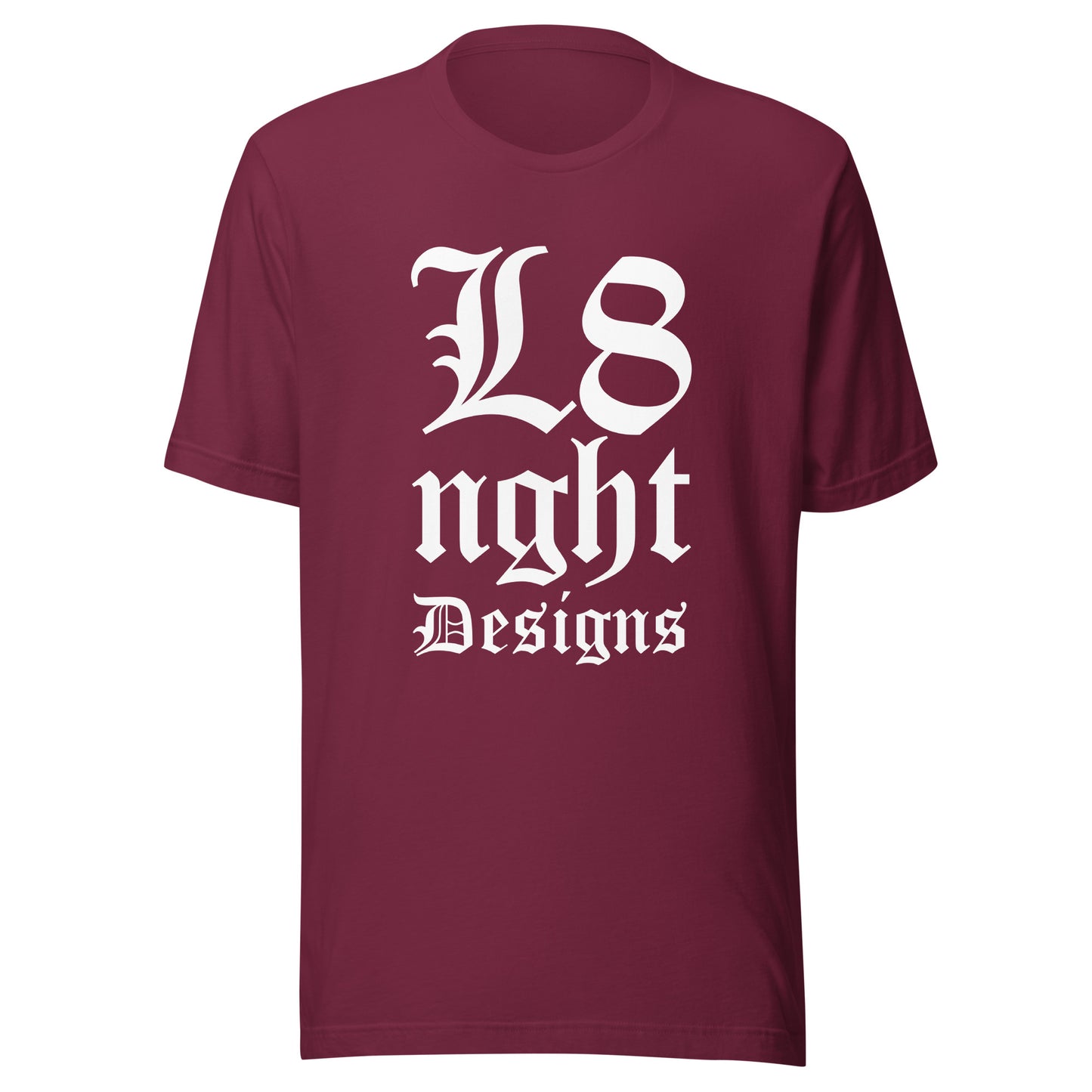 L8NGHT Designs gangster logo Unisex t-shirt