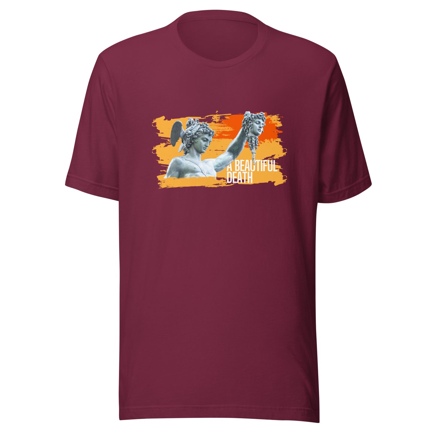 Artwork Painting Beautiful Death Statue Unisex t-shirt