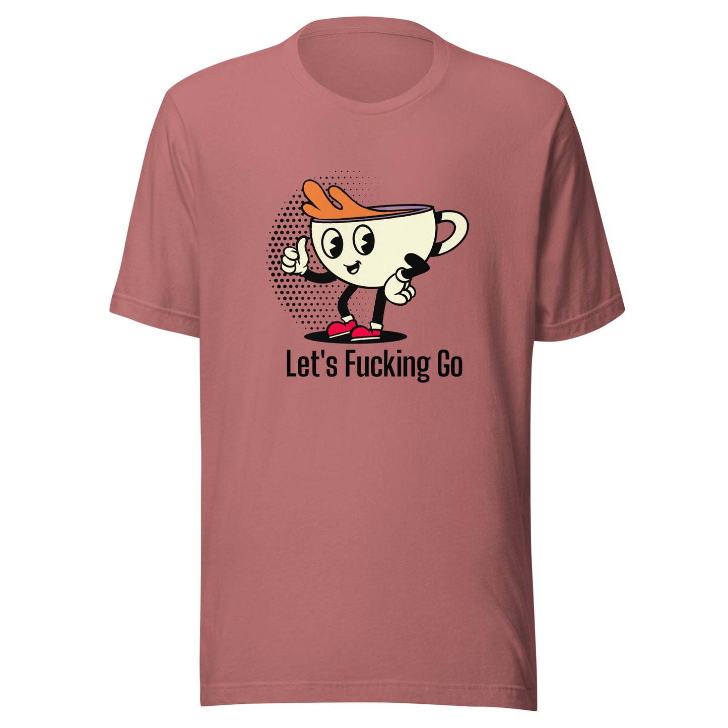 L-F-G let's fucking go coffee lover Unisex t-shirt