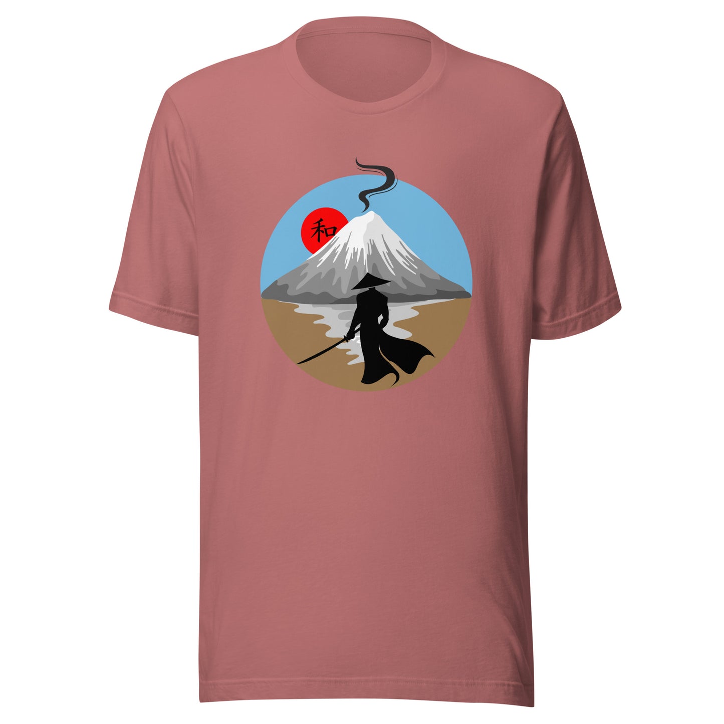 Samurai Warrior Mountain Top Unisex t-shirt