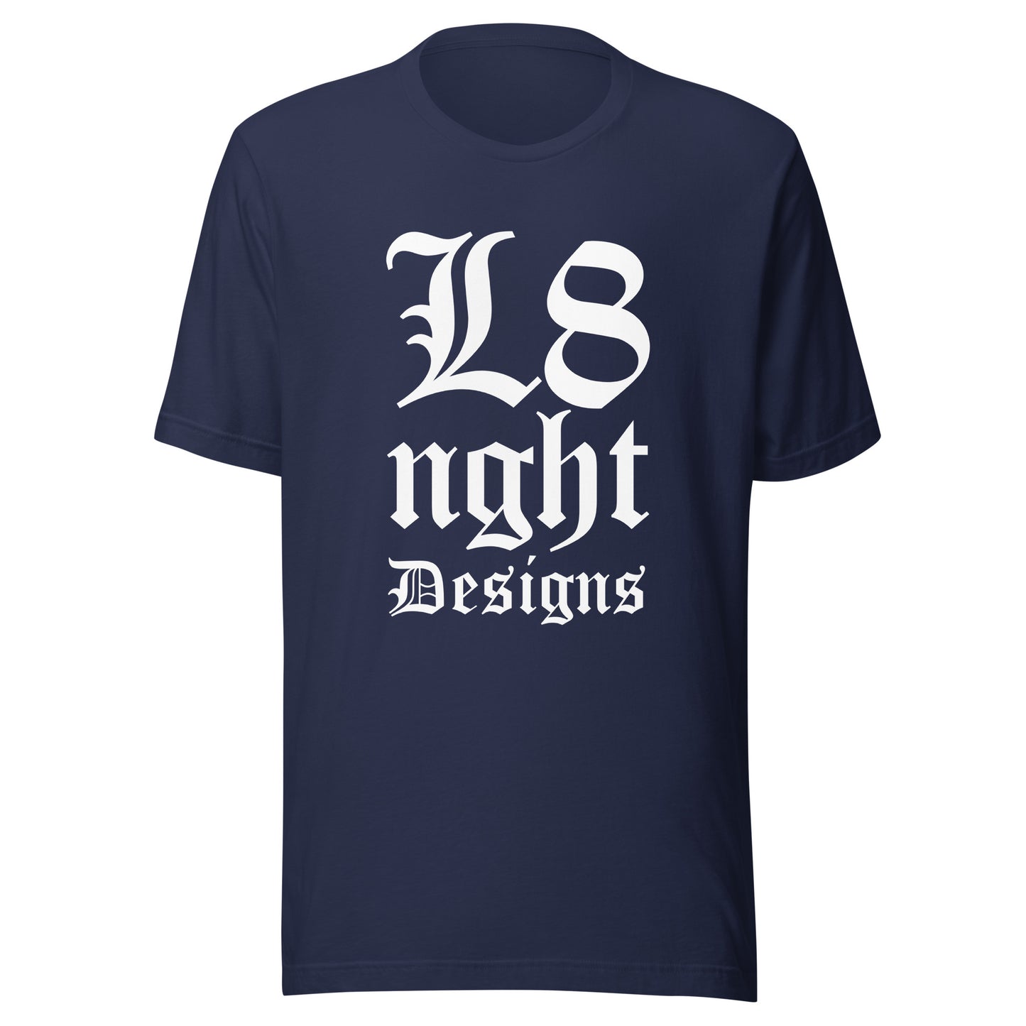 L8NGHT Designs gangster logo Unisex t-shirt