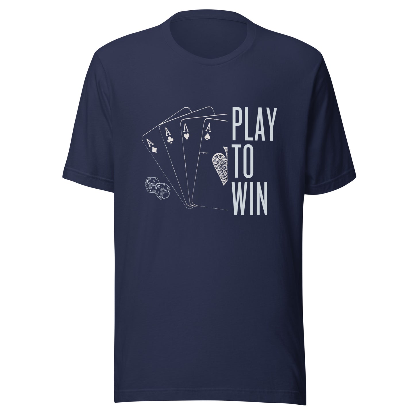 PLAY TO WIN Unisex t-shirt