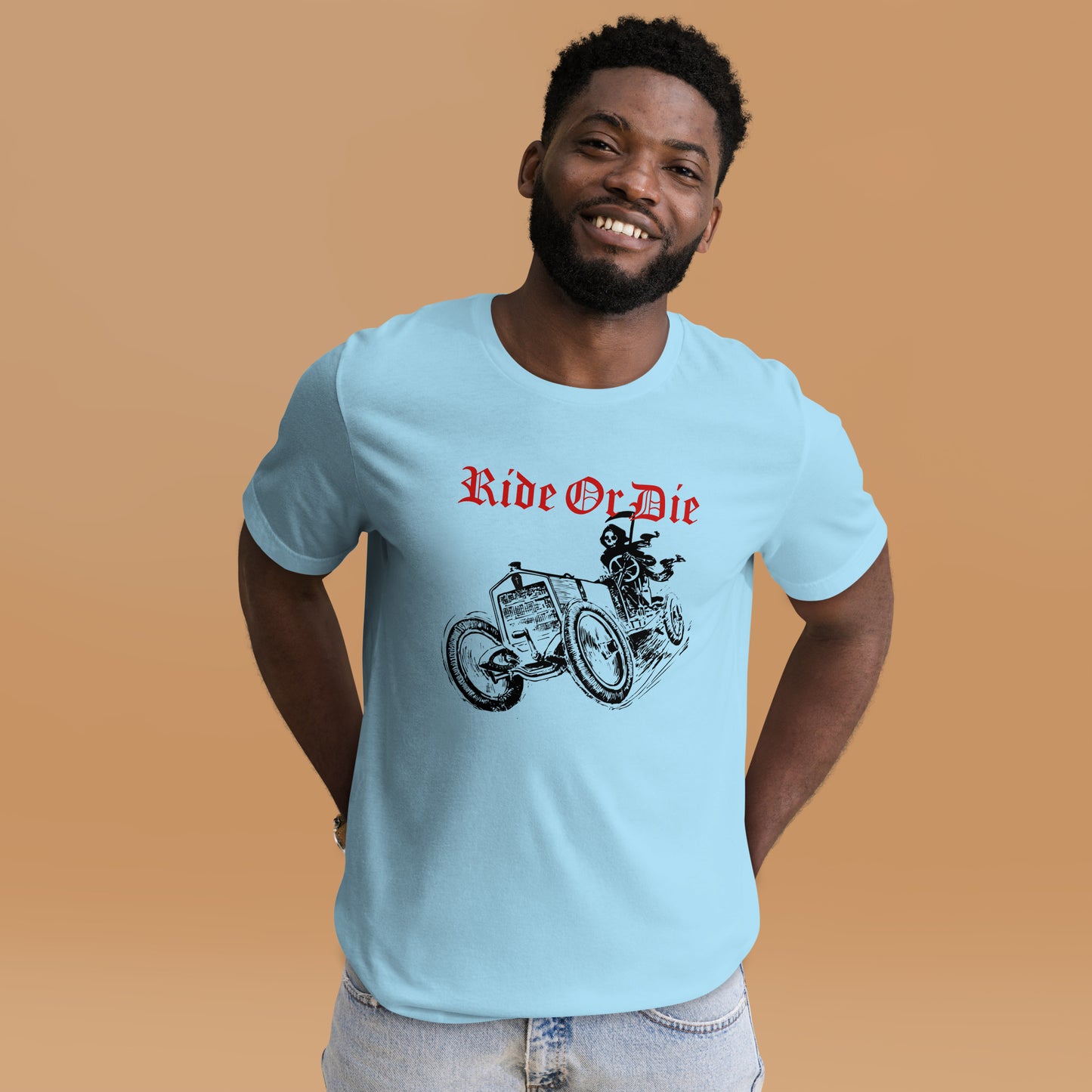 Ride or Die reaper Unisex t-shirt