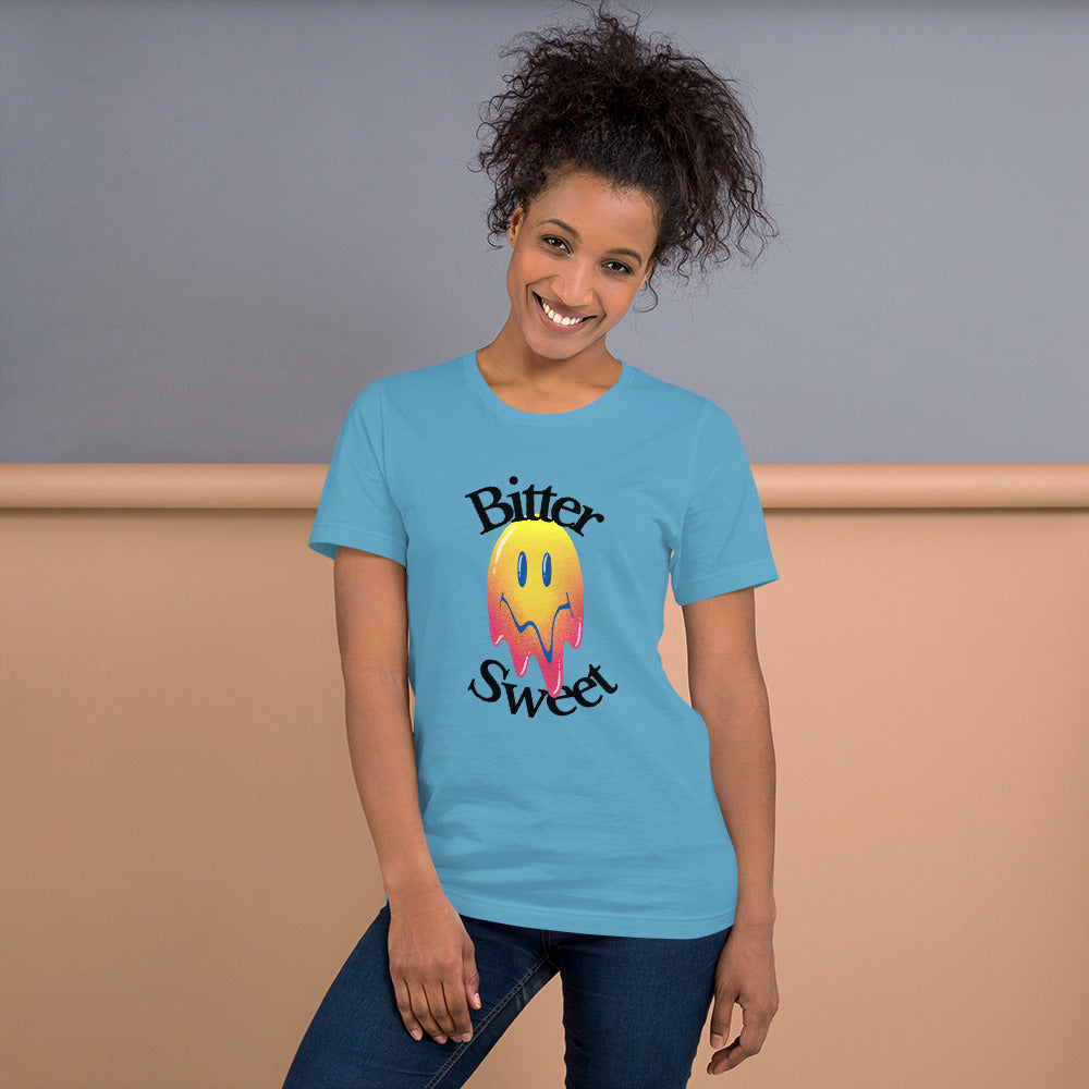 Bitter Sweet Smiley Unisex t-shirt