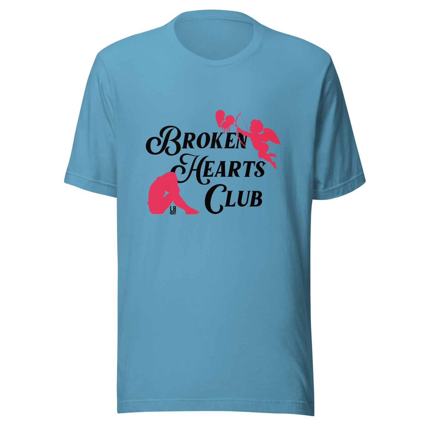 Cupid's "Broken Hearts Club" Unisex t-shirt