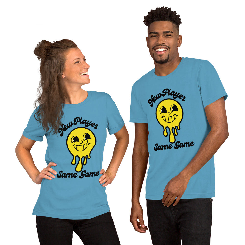 Smiley - New Player Same Game Unisex t-shirt