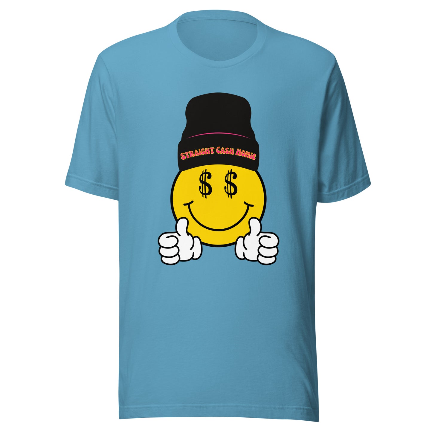 Smiley Emoji - Straight Cash Homie Unisex t-shirt