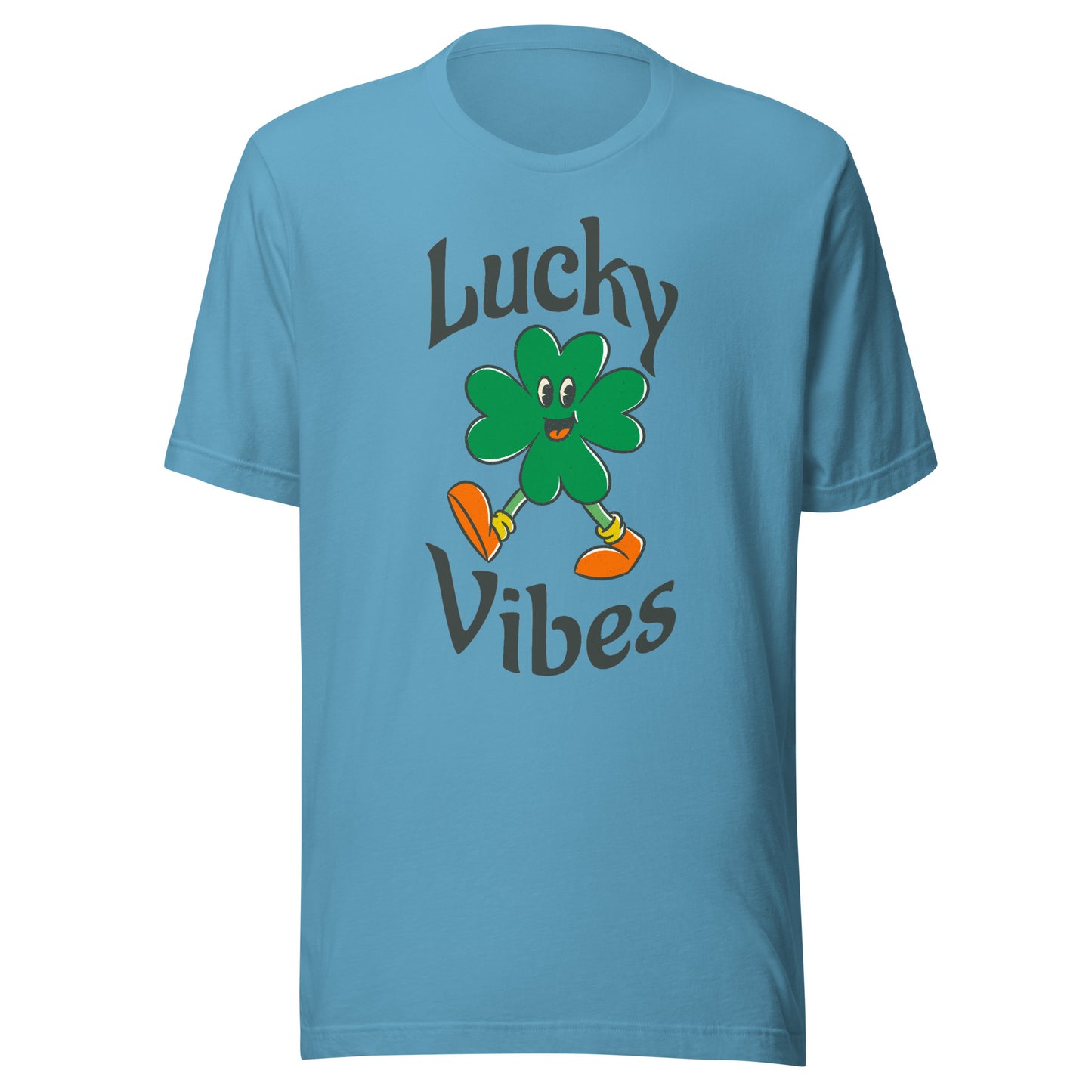 Lucky Vibes Clover Unisex t-shirt