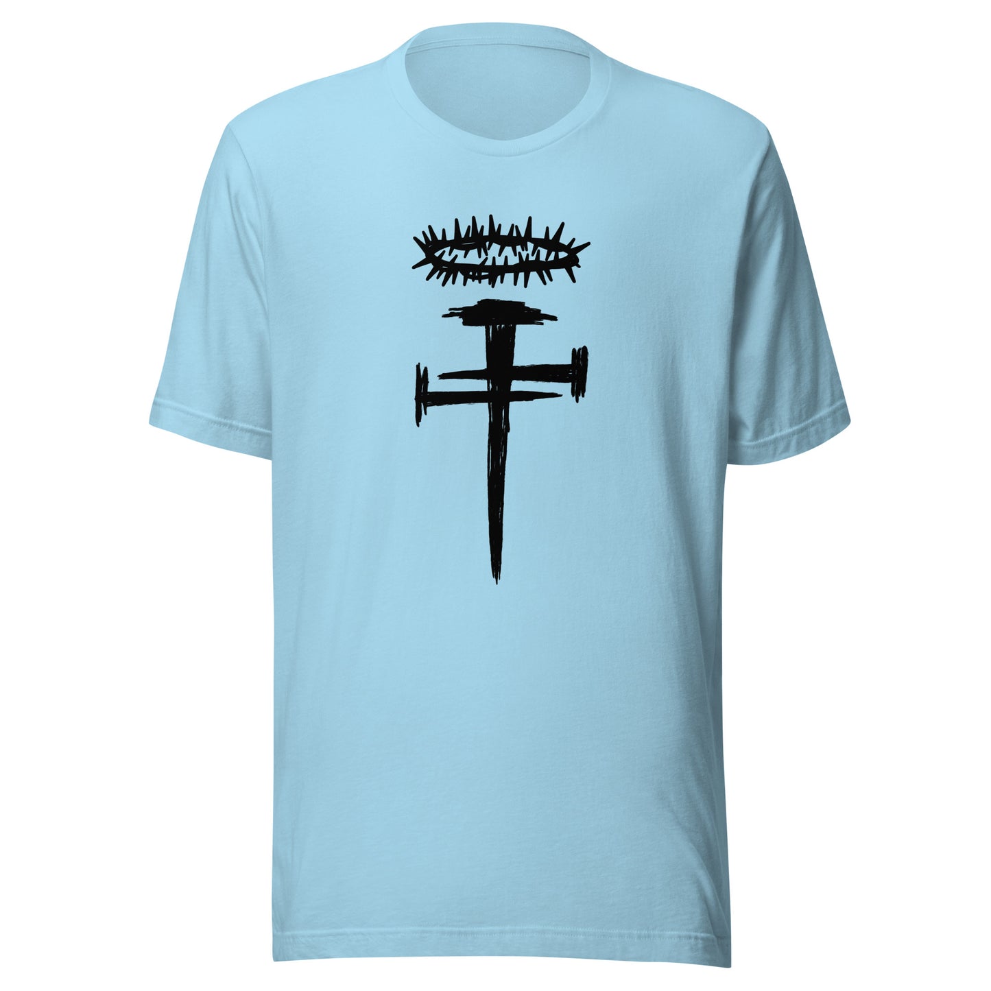 Nail Cross Crown of Thorns Unisex t-shirt