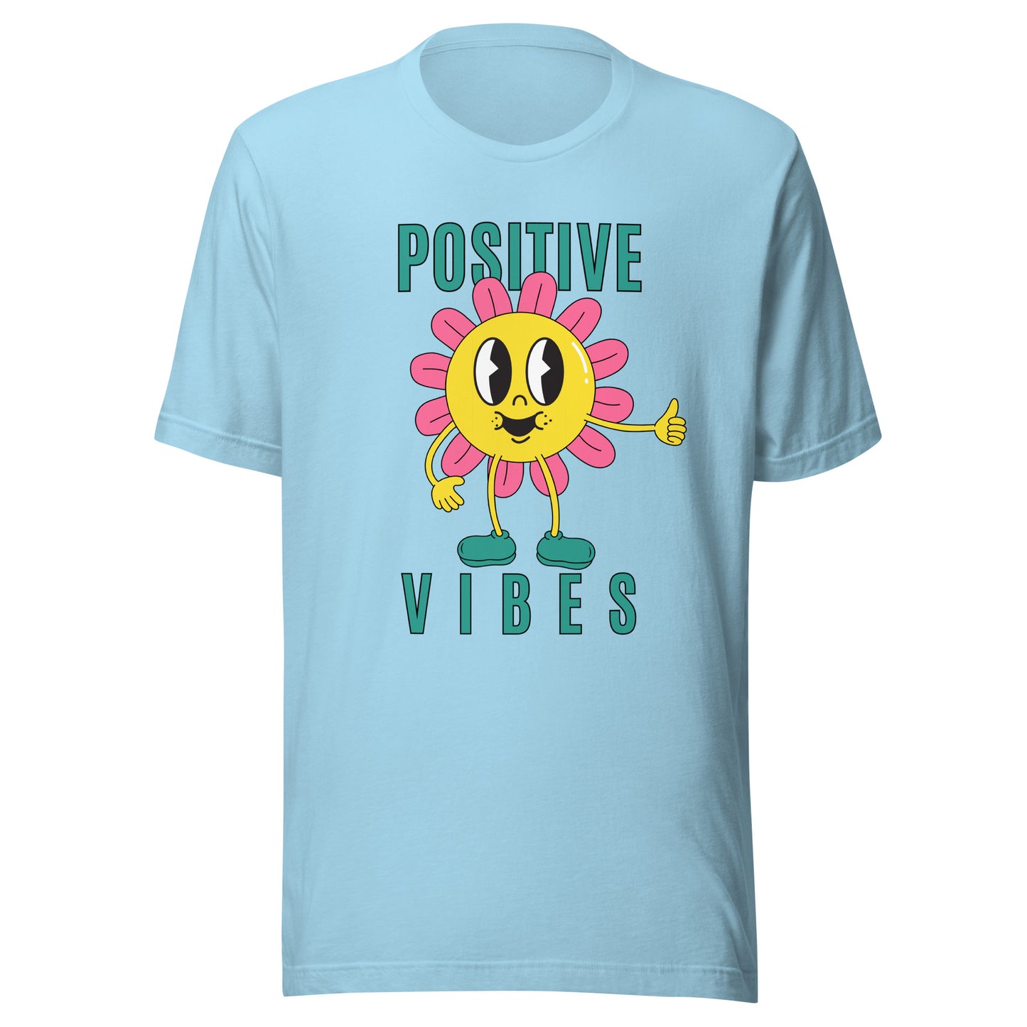 Positive Vibes Sunflower Unisex t-shirt