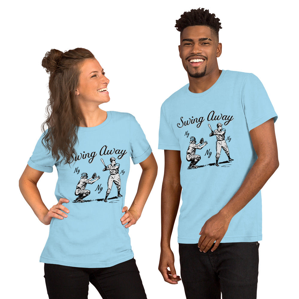 Swing Away NY NY Unisex t-shirt