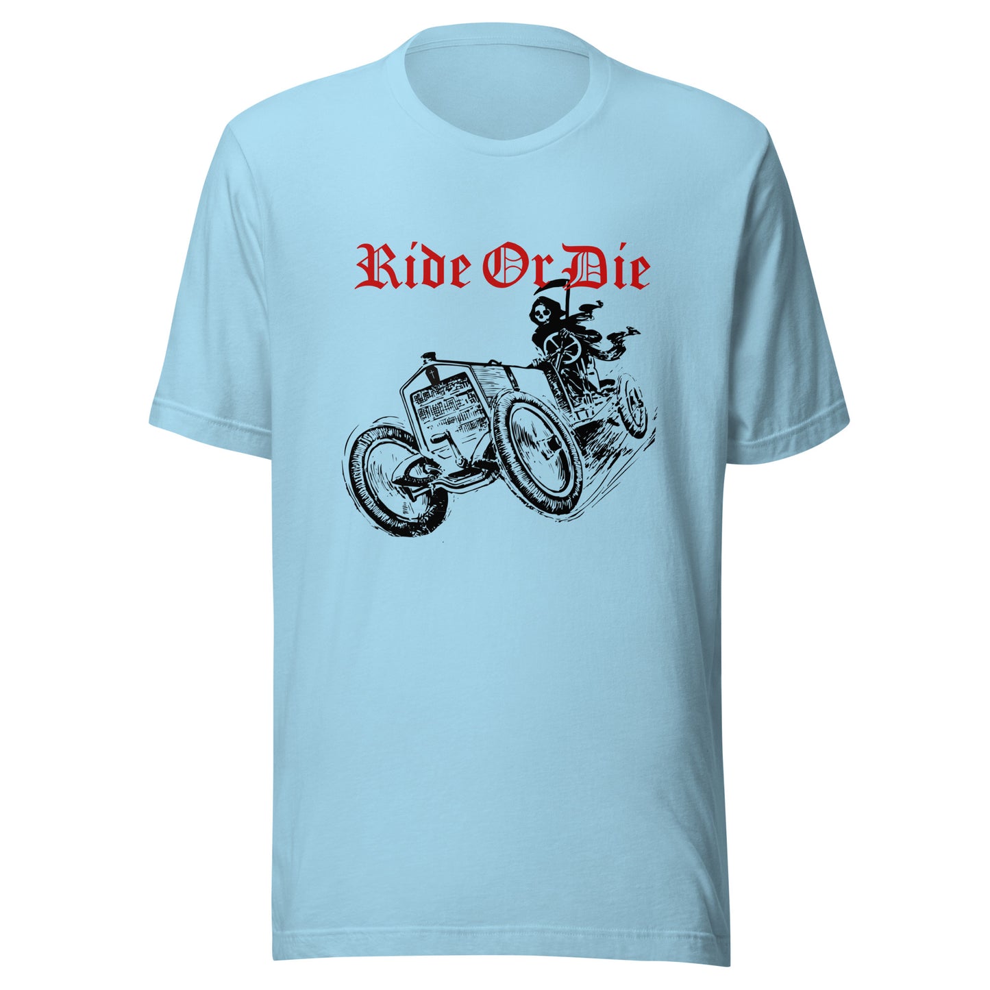 Ride or Die reaper Unisex t-shirt
