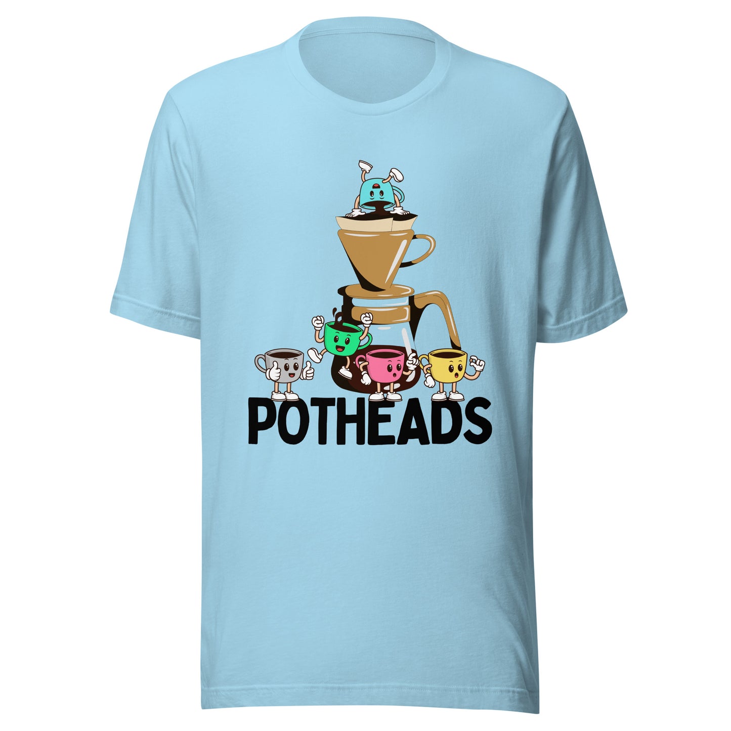 Coffee POTHEADS Unisex t-shirt