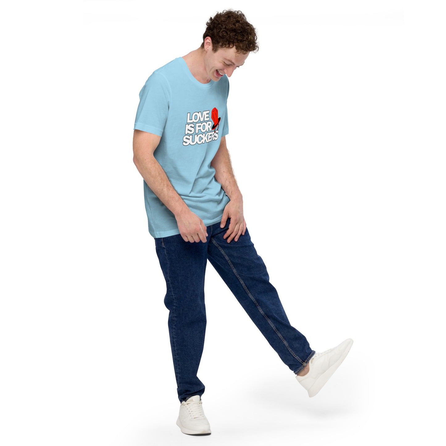 LOVE IS FOR SUCKERS Unisex t-shirt