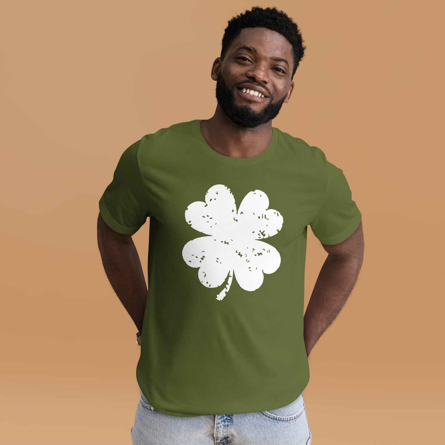 Large LUCKY Clover Unisex t-shirt
