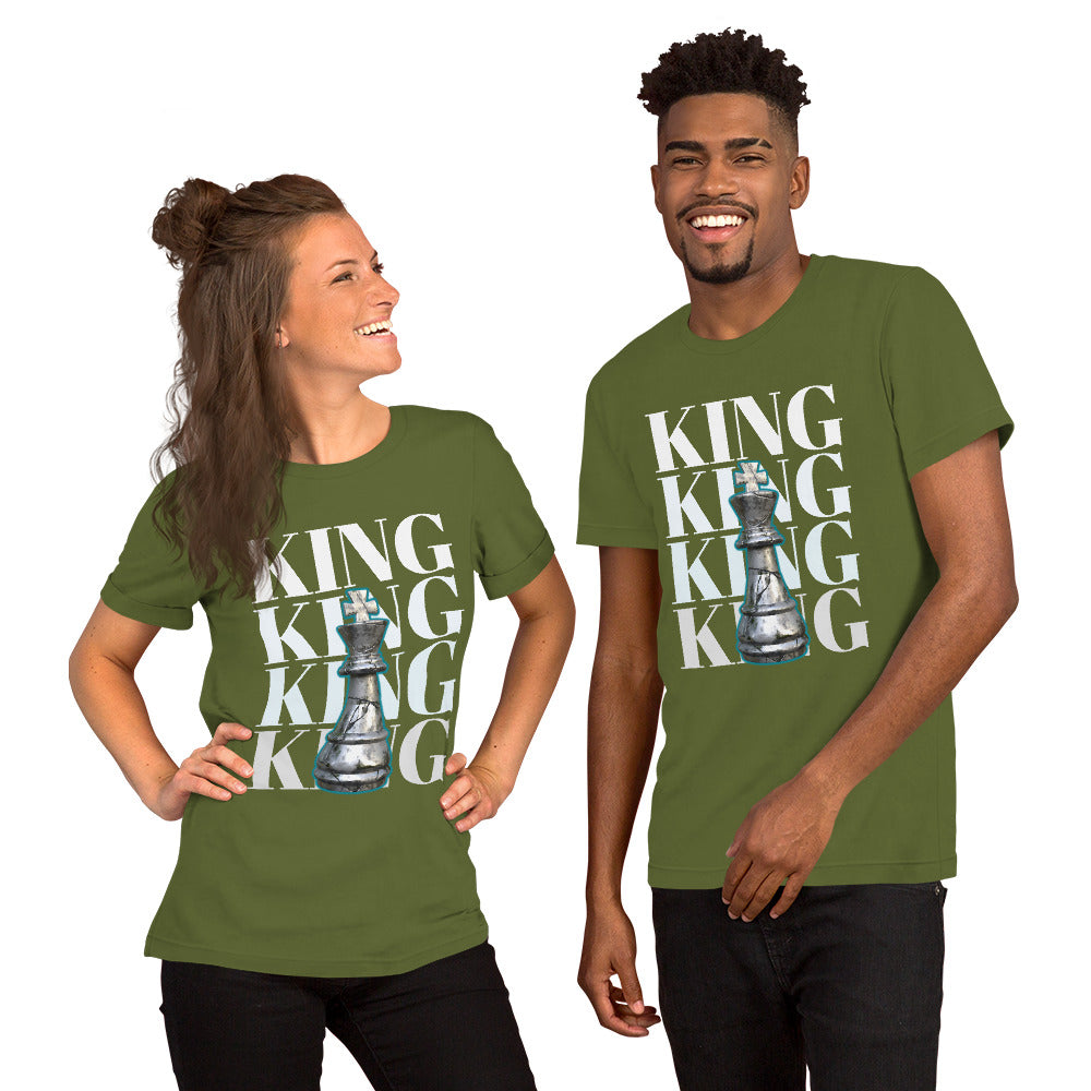 KING chess pawn Unisex t-shirt