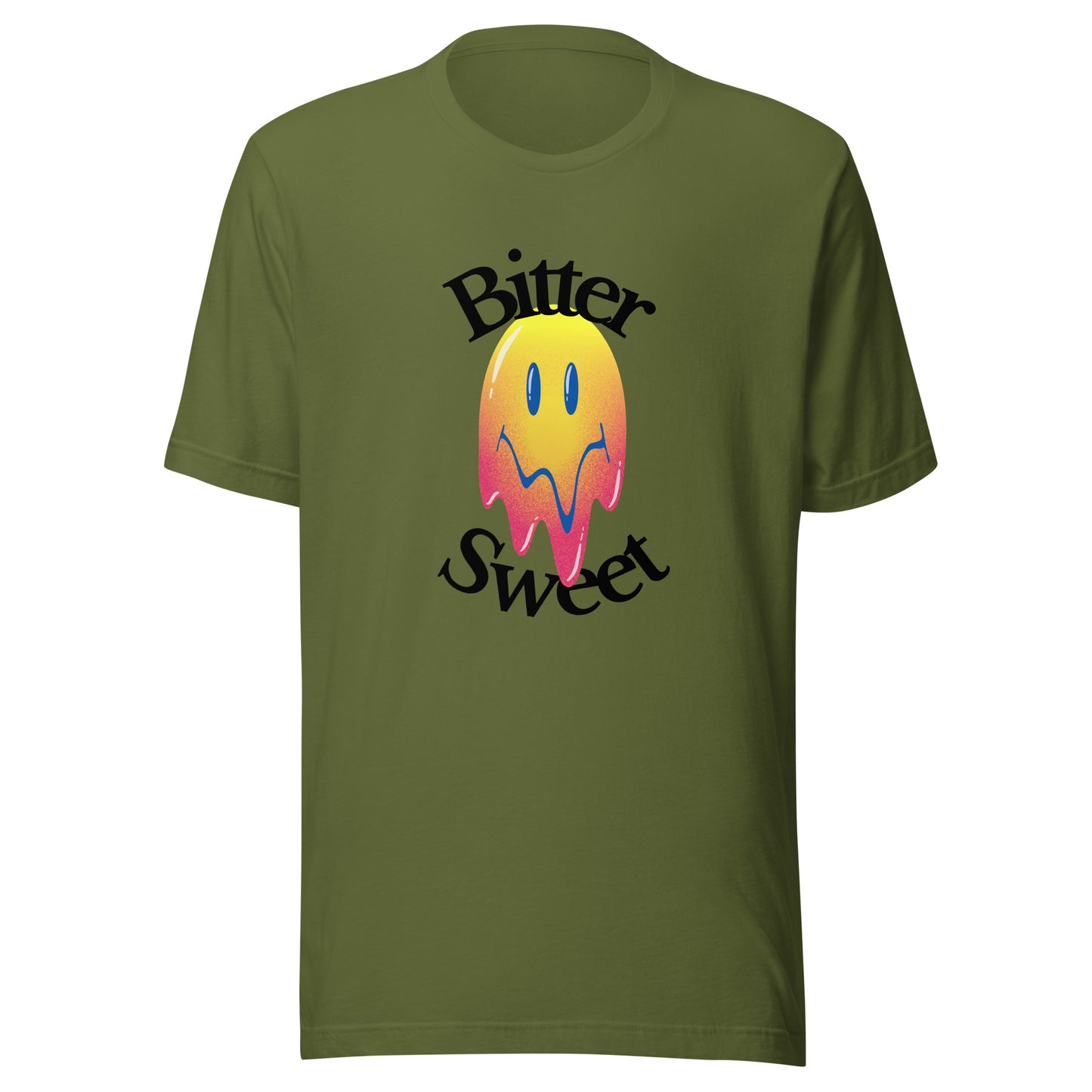 Bitter Sweet Smiley Unisex t-shirt