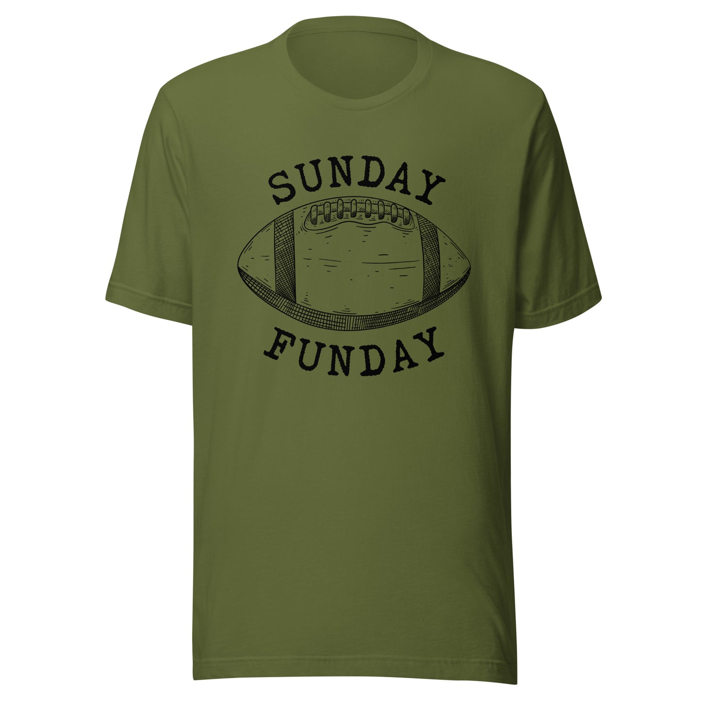 Sunday Funday football Unisex t-shirt