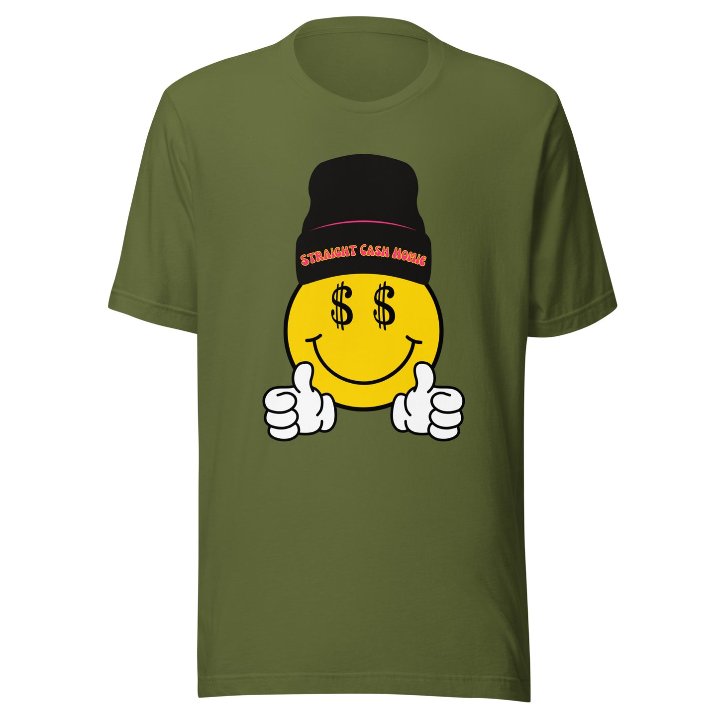 Smiley Emoji - Straight Cash Homie Unisex t-shirt