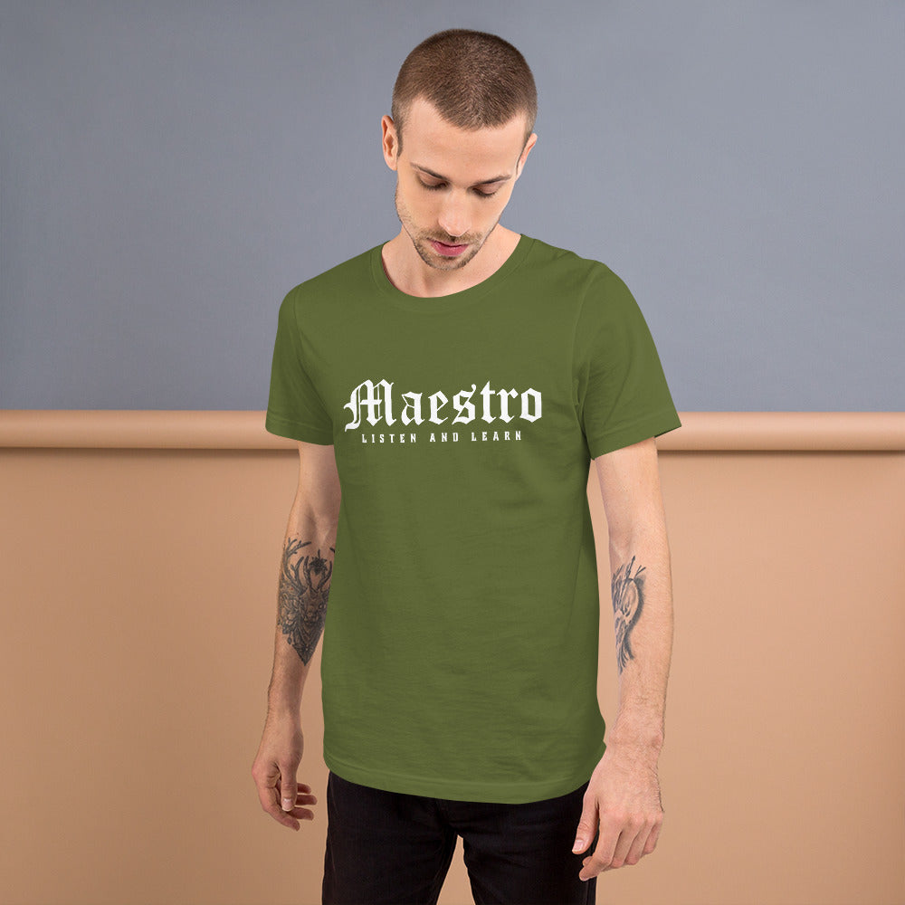 Maestro - Listen and Learn Unisex t-shirt