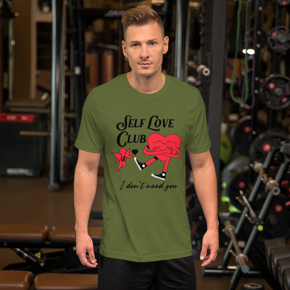Cupid's Self Love Club Unisex t-shirt