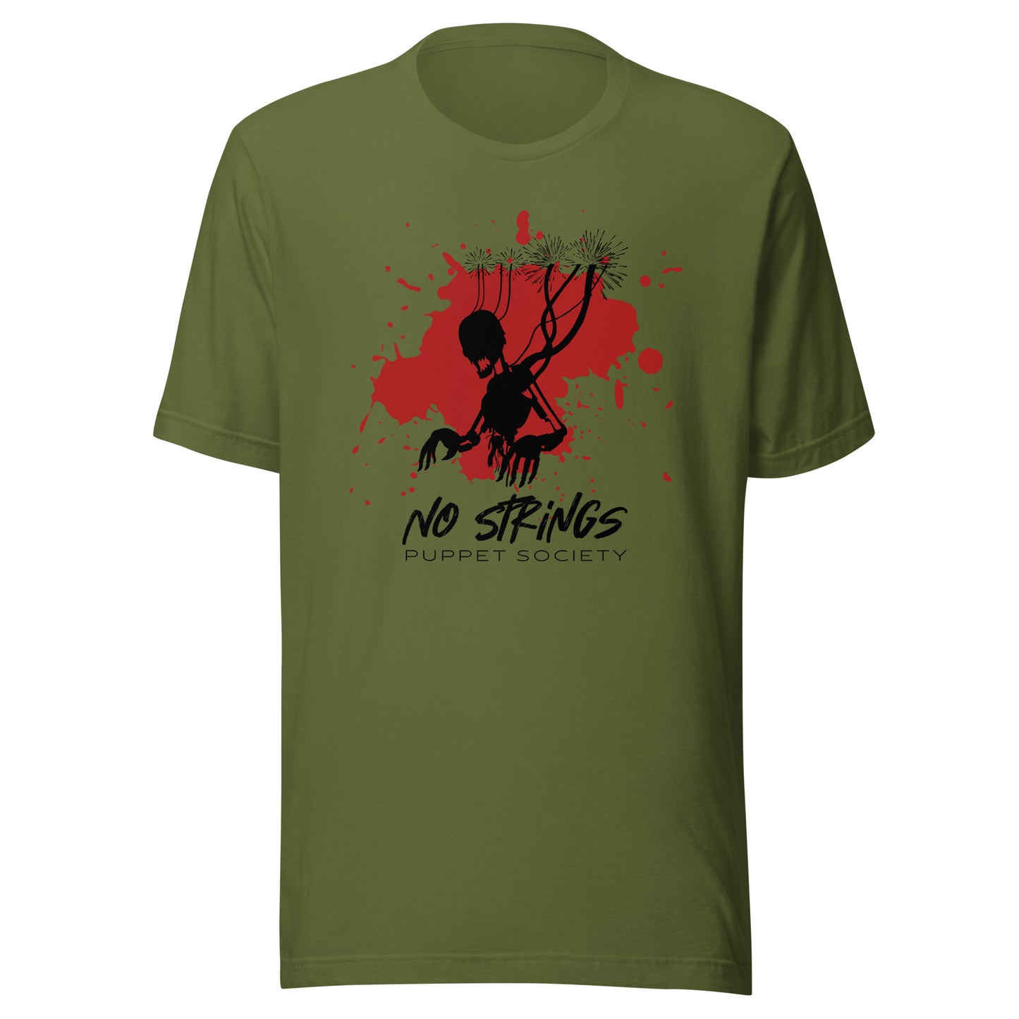 NO STRINGS - Puppet Society Unisex t-shirt