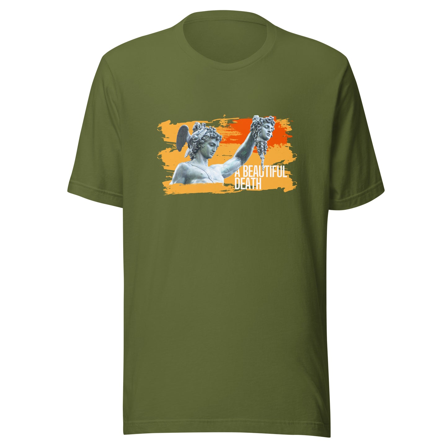 Artwork Painting Beautiful Death Statue Unisex t-shirt