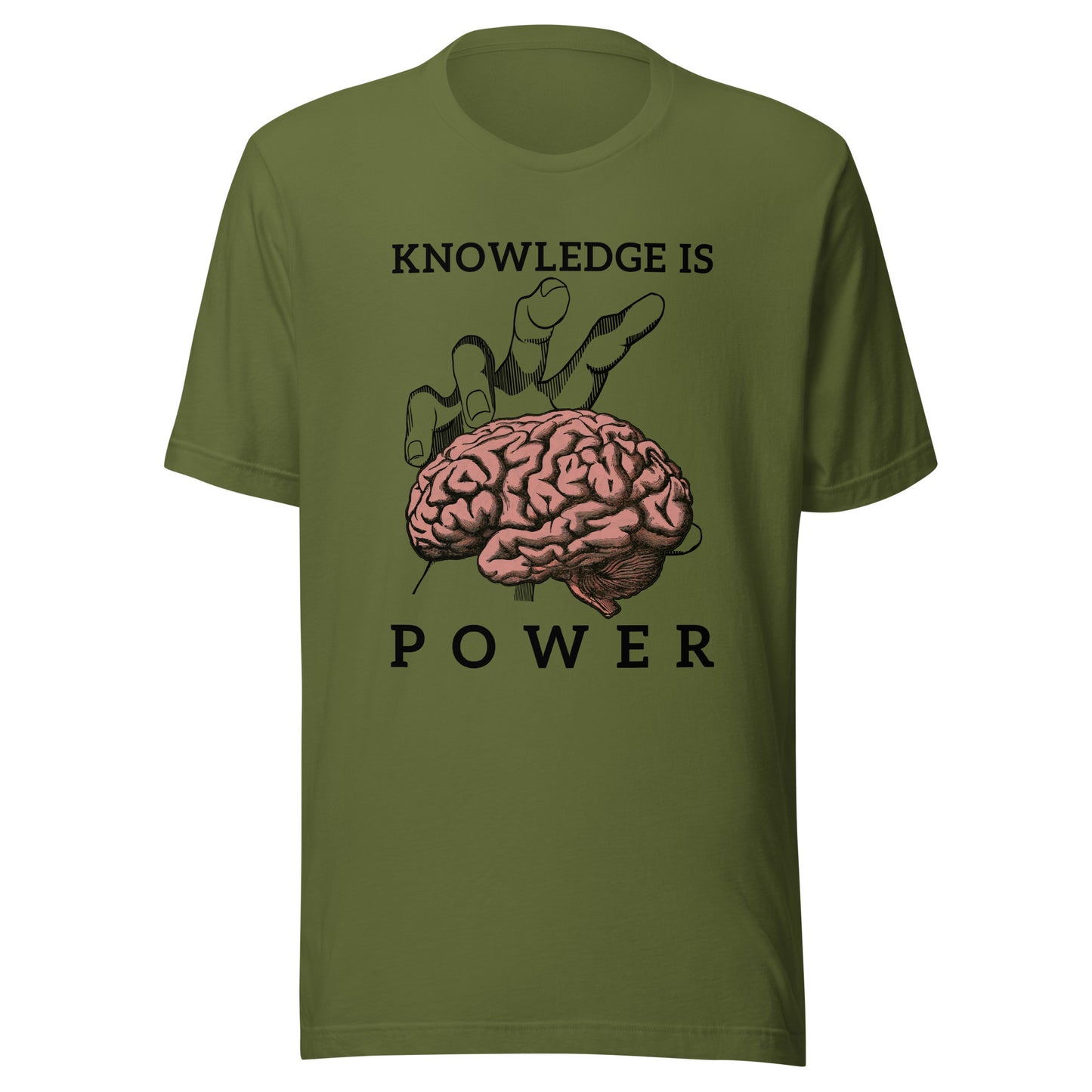 Knowledge is POWER Unisex t-shirt