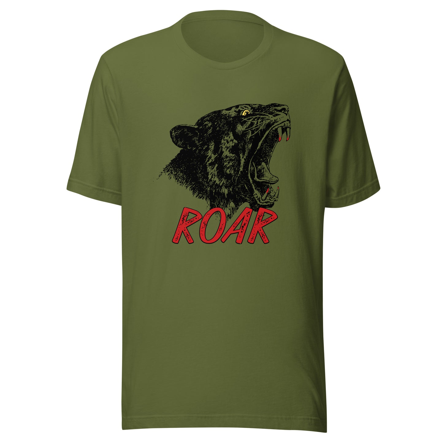 Panther Roar - King of the jungle Unisex t-shirt