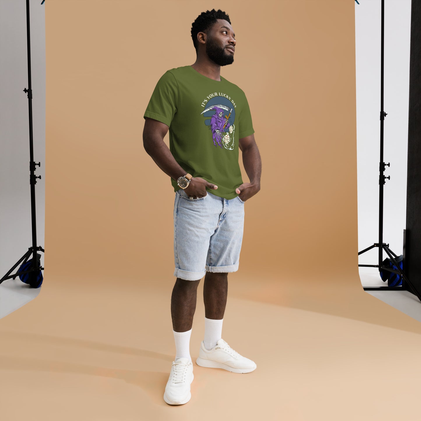 It's Your Lucky Day Reaper Unisex t-shirt