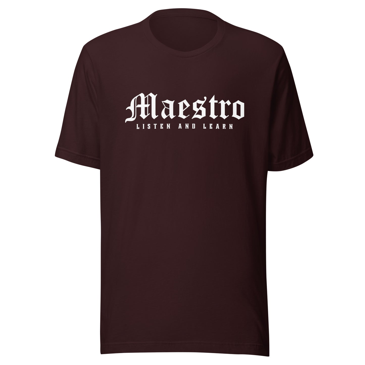 Maestro - Listen and Learn Unisex t-shirt