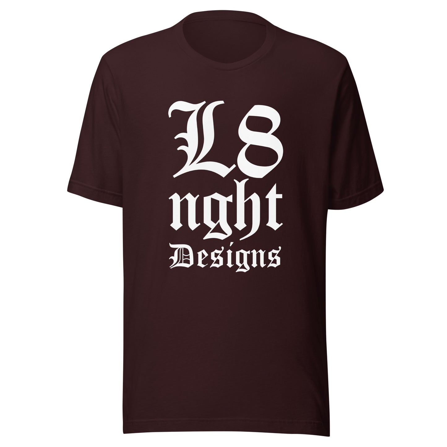 L8NGHT Designs gangster logo Unisex t-shirt