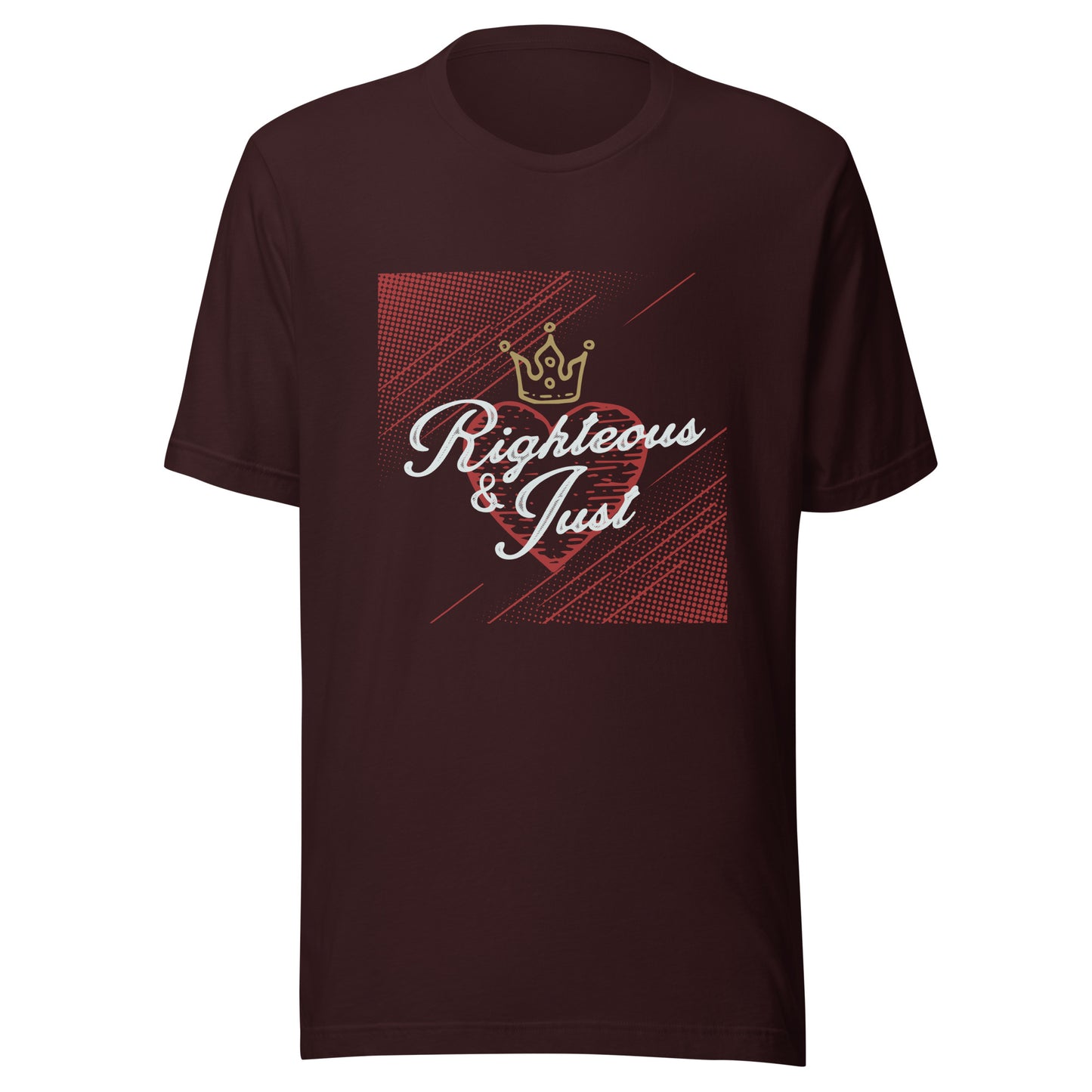 Righteous & Just Unisex t-shirt