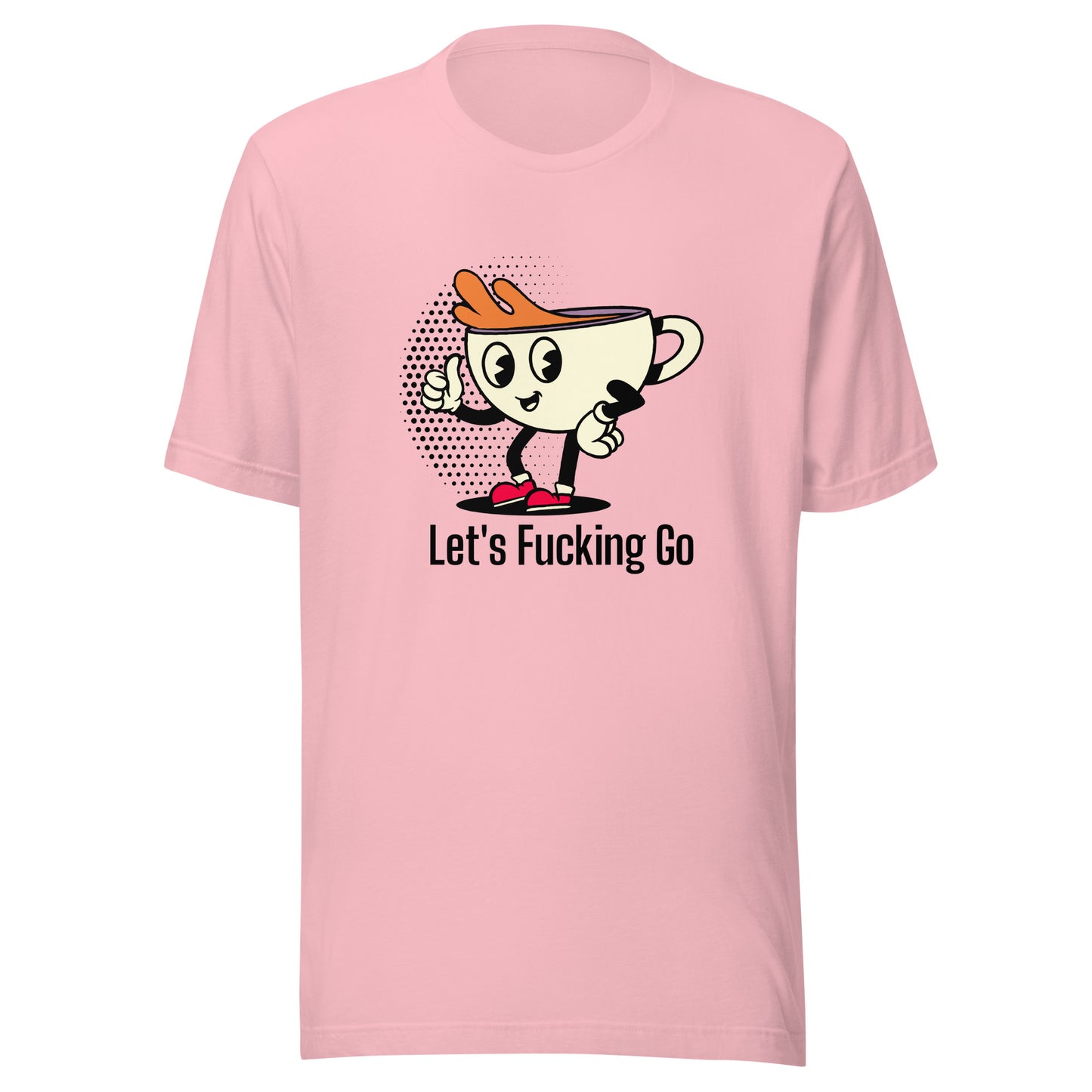 L-F-G let's fucking go coffee lover Unisex t-shirt