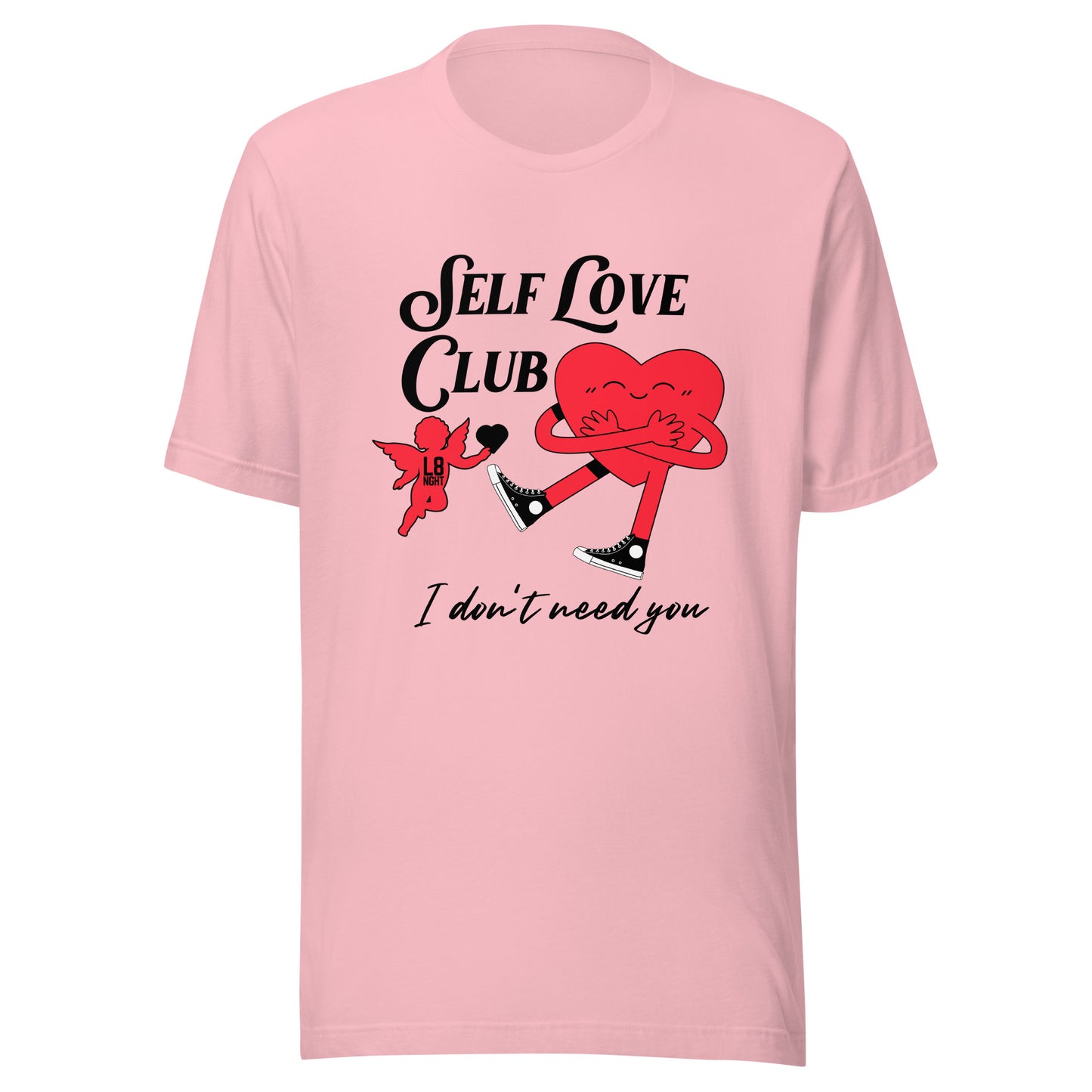Cupid's Self Love Club Unisex t-shirt