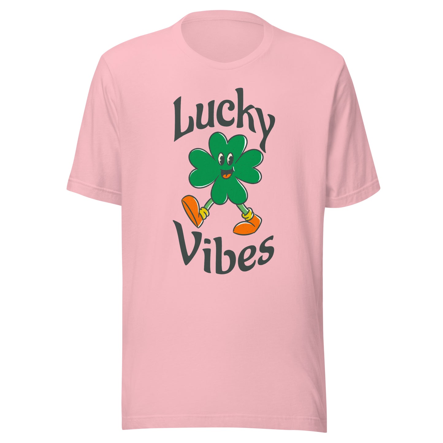 Lucky Vibes Clover Unisex t-shirt