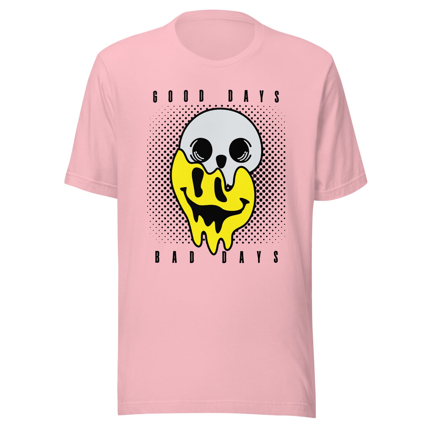 Good Days Bad Days drip emoji Unisex t-shirt