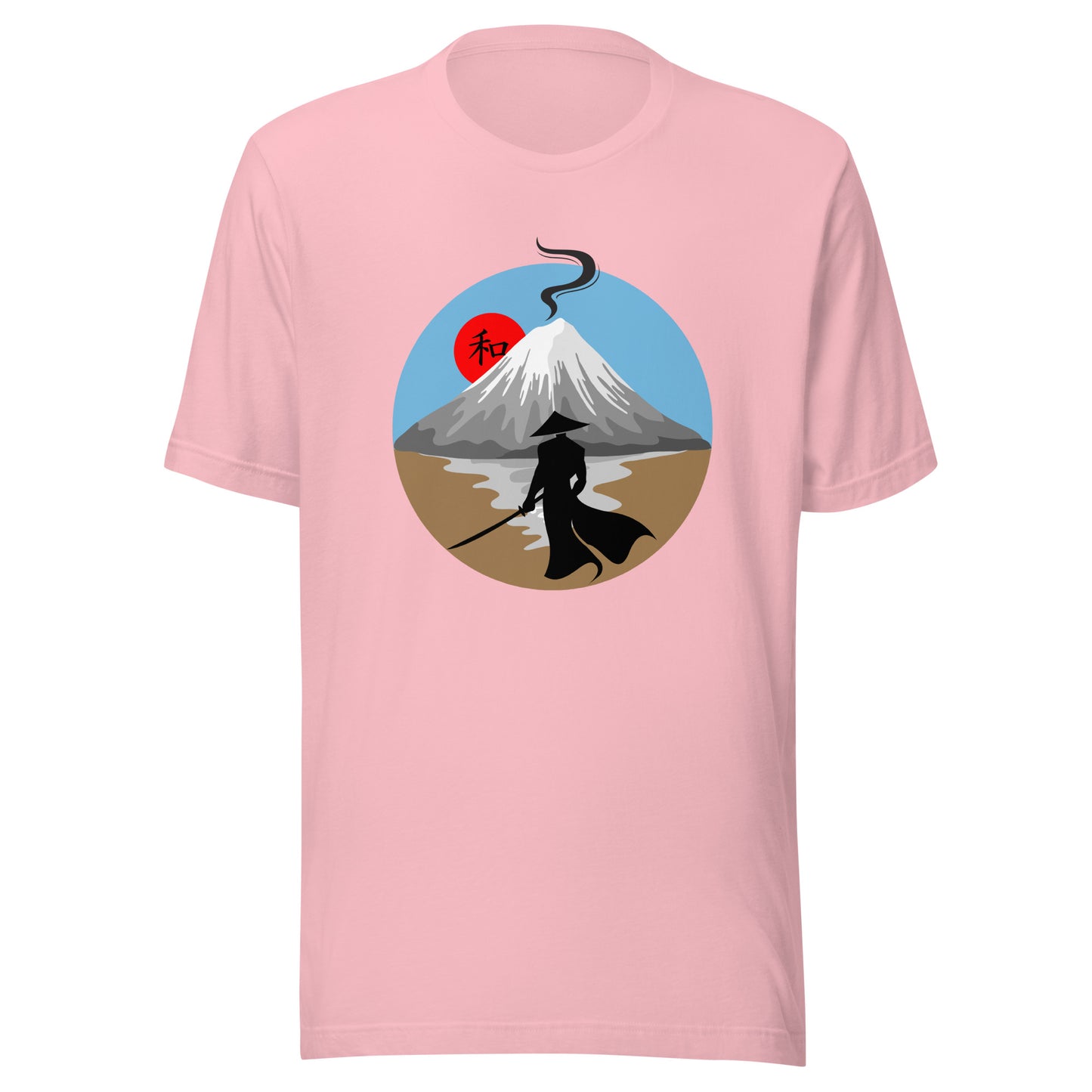 Samurai Warrior Mountain Top Unisex t-shirt