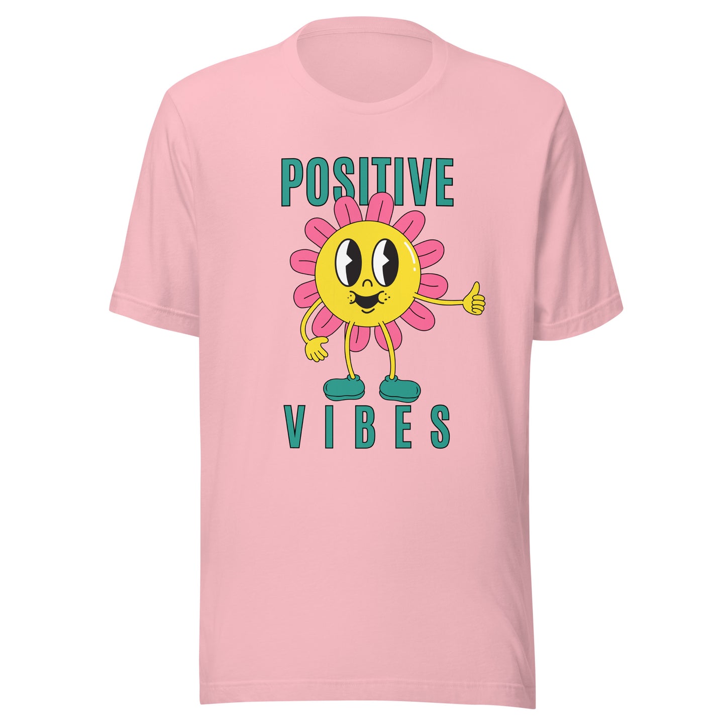 Positive Vibes Sunflower Unisex t-shirt