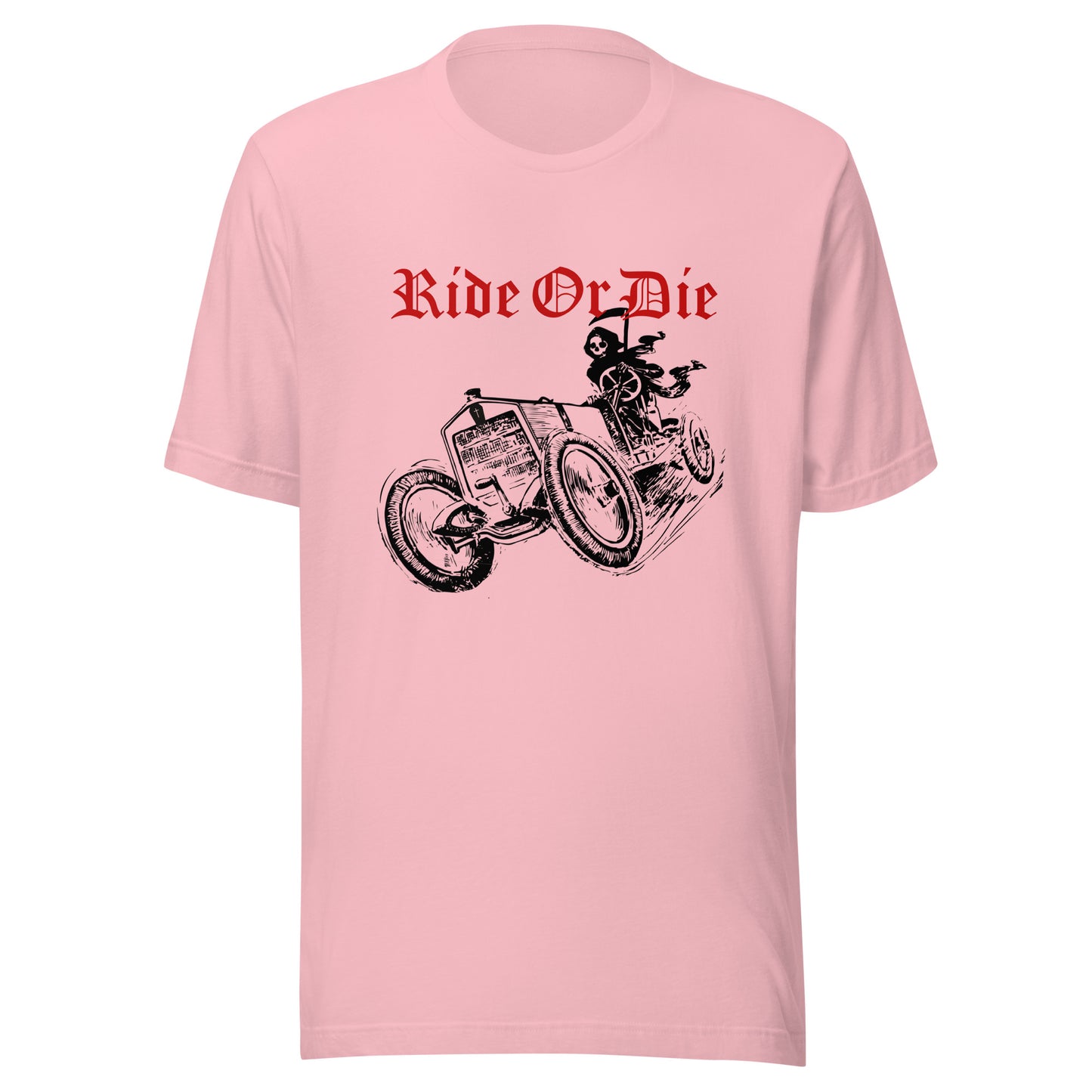 Ride or Die reaper Unisex t-shirt