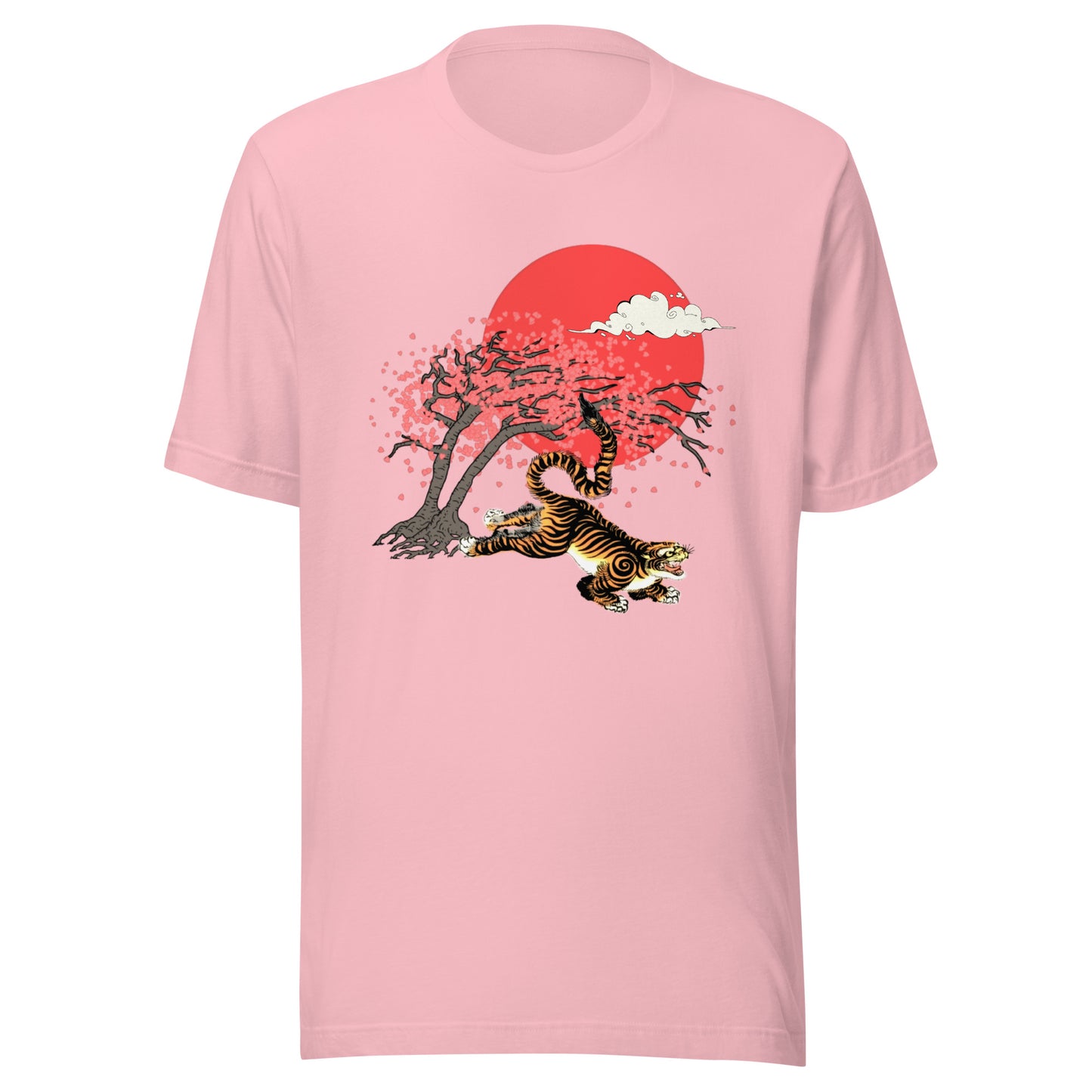Cherry Blossom Tiger Unisex t-shirt