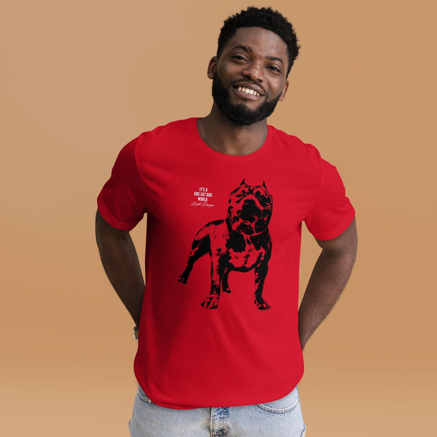 Dog Eat Dog World Unisex t-shirt