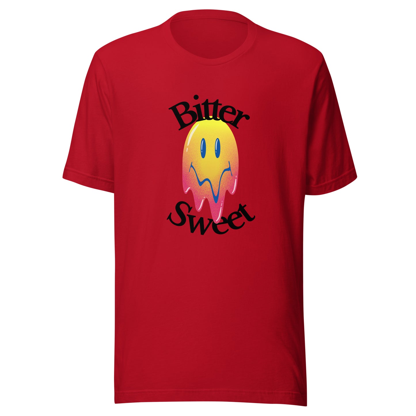 Bitter Sweet Smiley Unisex t-shirt