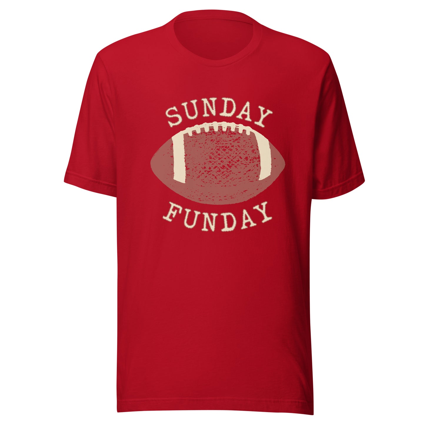 Sunday Funday football Unisex t-shirt