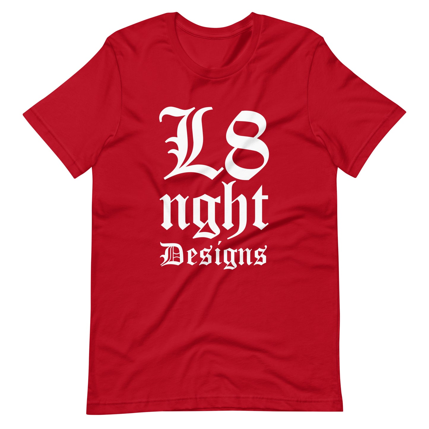L8NGHT Designs gangster logo Unisex t-shirt