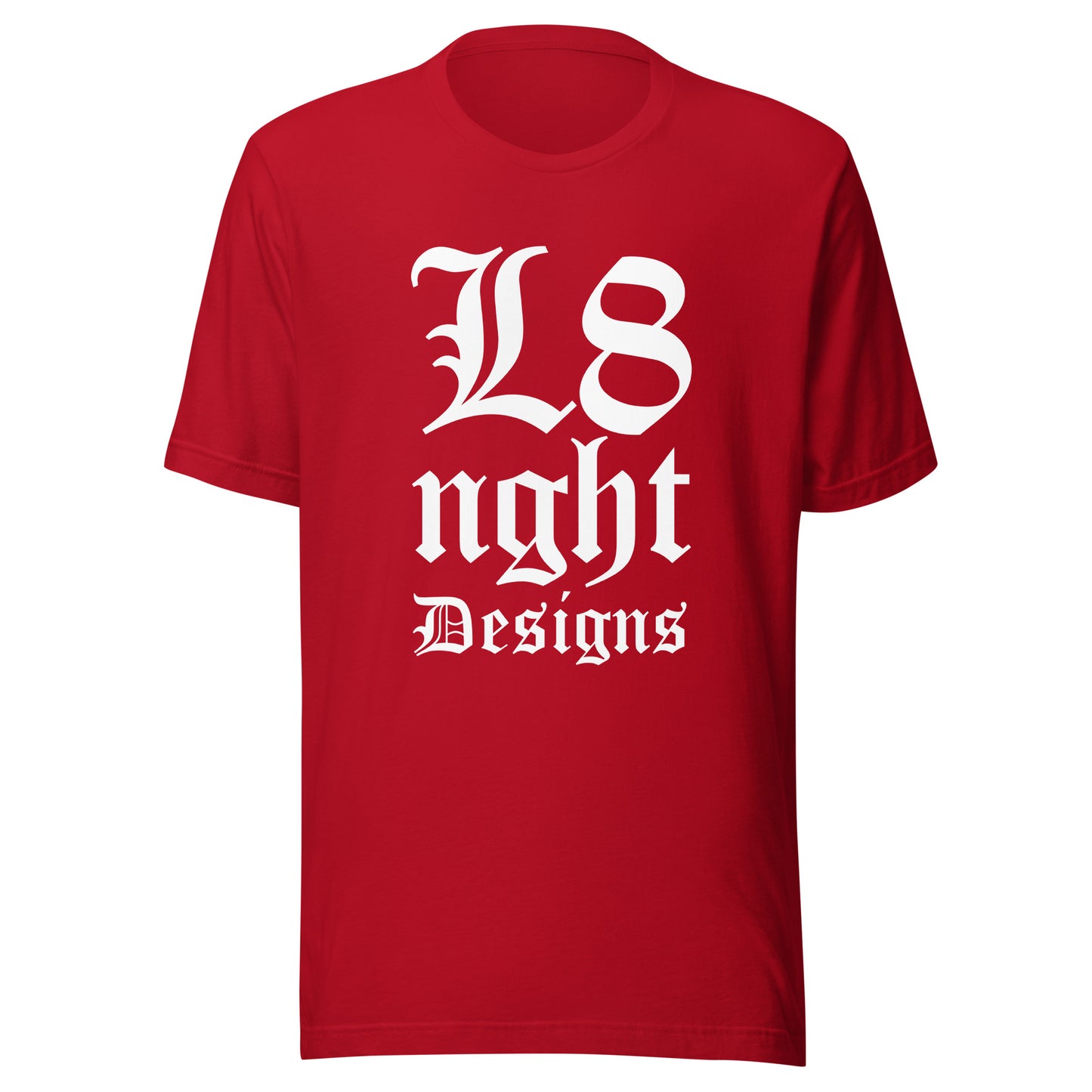 L8NGHT Designs gangster logo Unisex t-shirt