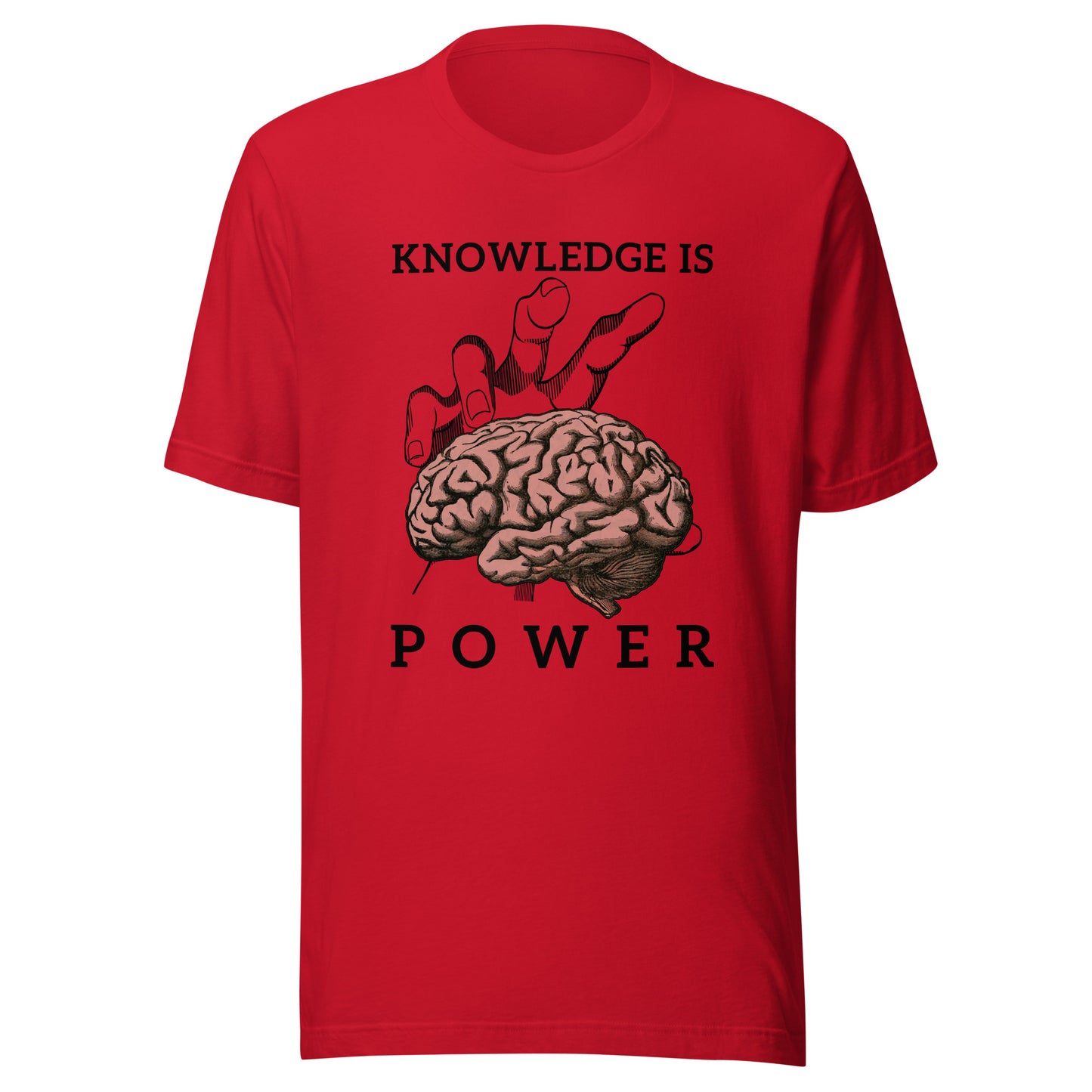 Knowledge is POWER Unisex t-shirt