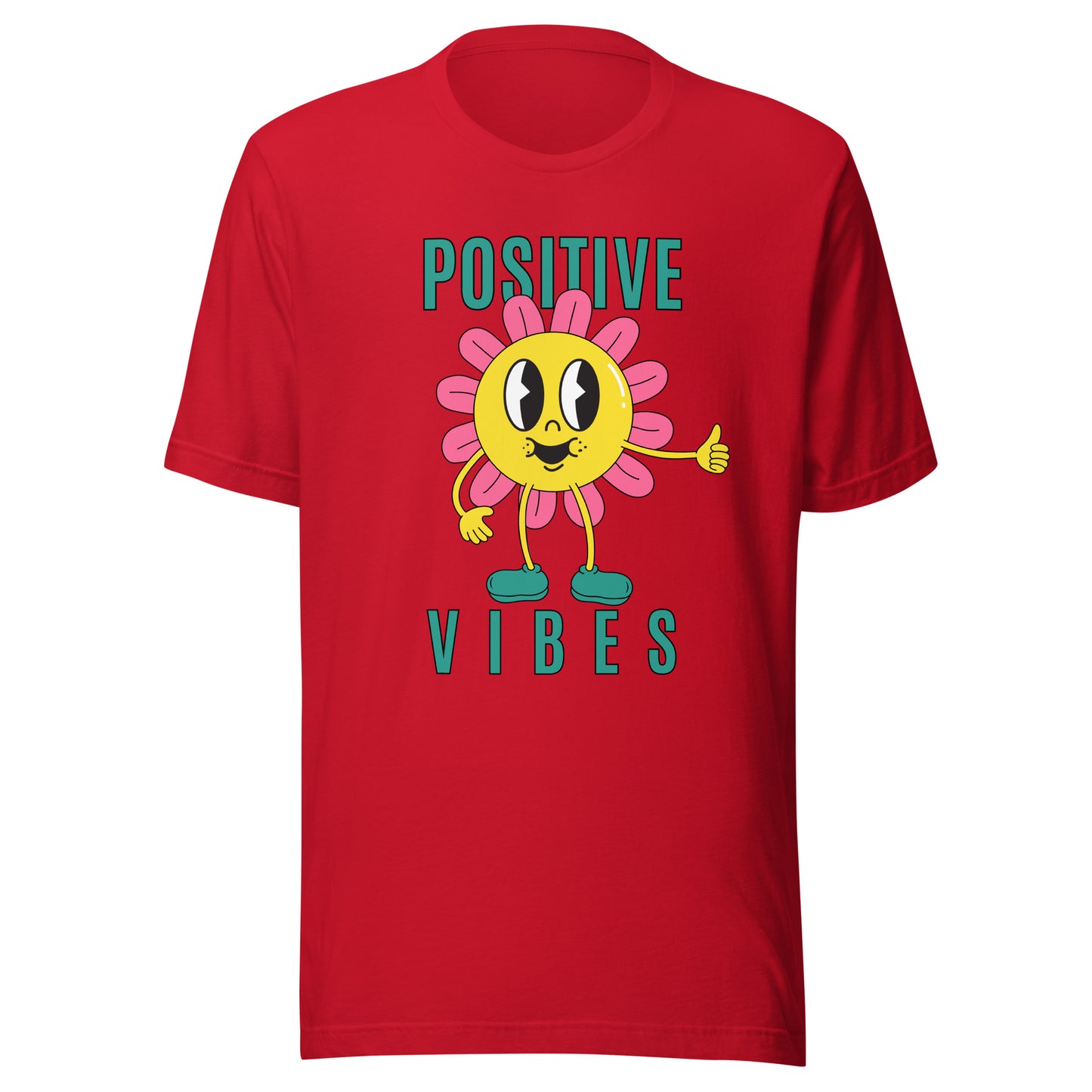 Positive Vibes Sunflower Unisex t-shirt