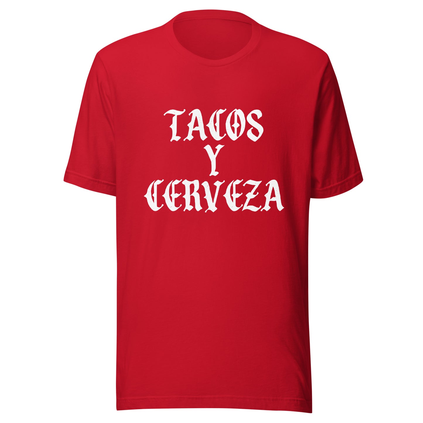 Tacos Y Cerveza Unisex t-shirt