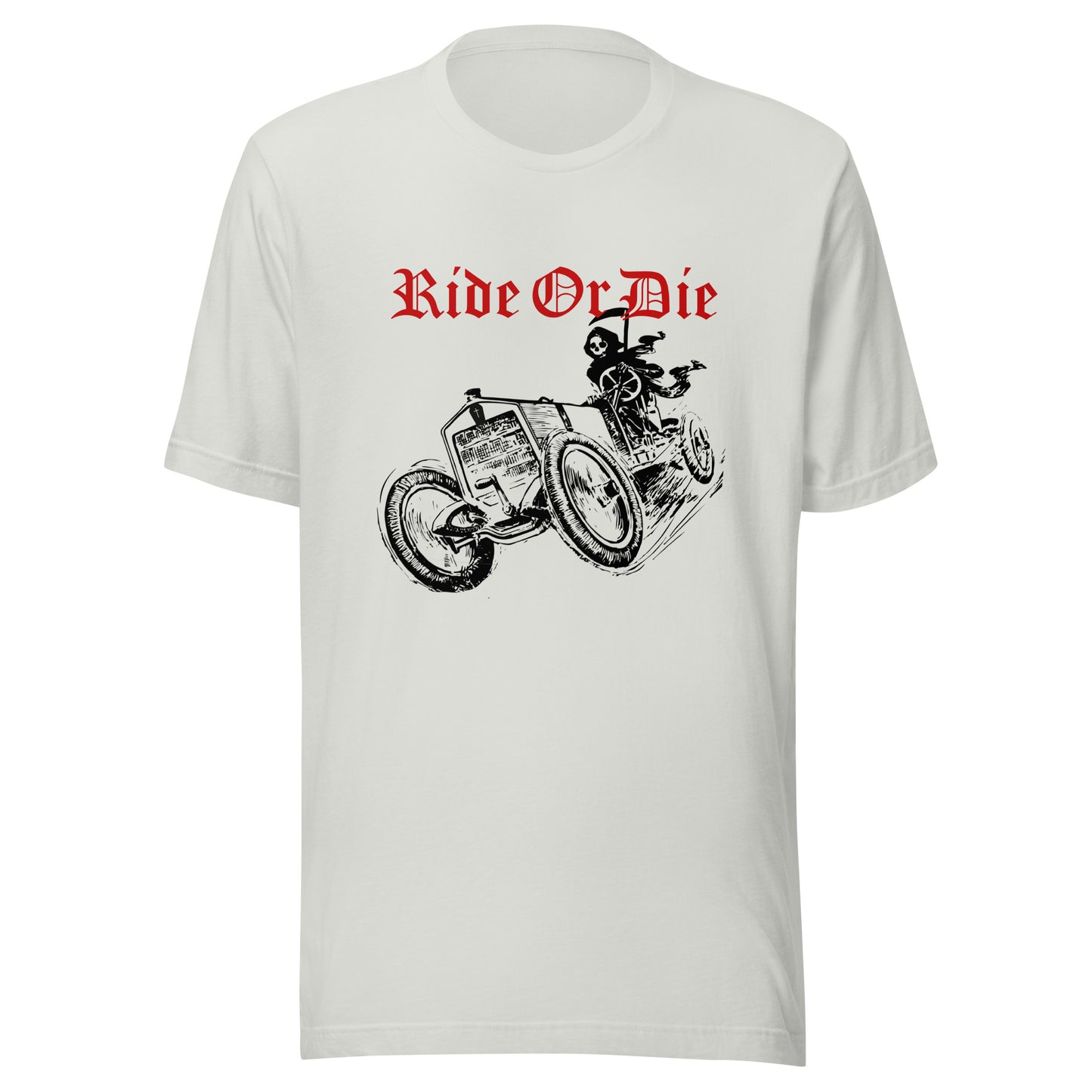 Ride or Die reaper Unisex t-shirt